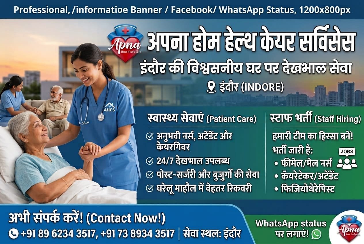 Informative home health care banner