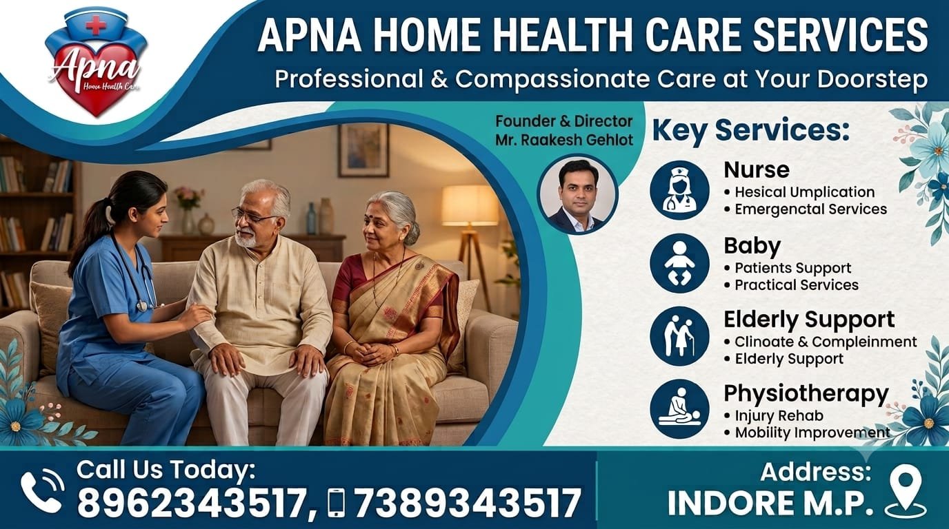 Promotional banner of Apna Home Health Care Services